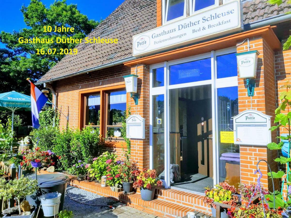 Gasthaus Duether Schleuse Duthe Exterior photo
